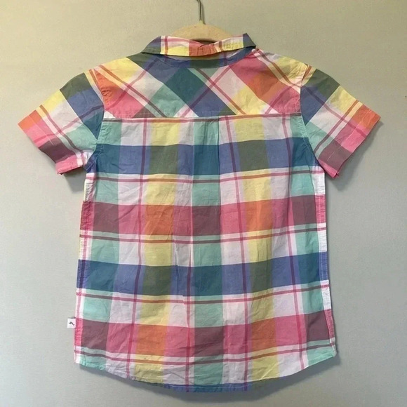 NWT Tommy Bahama  plaid button down shirt short sleeve - Picture 5 of 6